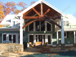 Front Entrys -- Cedar Archway