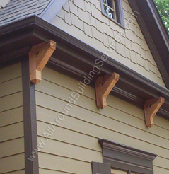 Exterior Decor -- Cedar Brackets