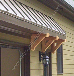 Exterior Decor -- Cedar Brackets
