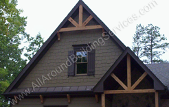Exterior Decor -- Cedar Brackets