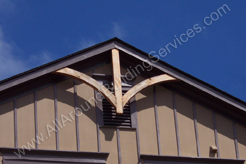 Exterior Decor -- Cedar Gable Accents