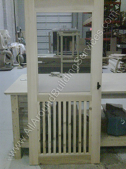 Exterior Decor -- Custom Cedar Door