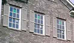 Shutters -- Cypress Louvered Shutters