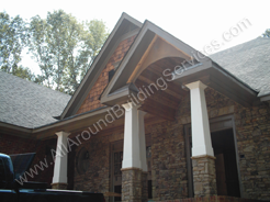 Front Entrys -- Columns