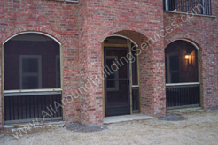 Porches -- Screened Brick Porch